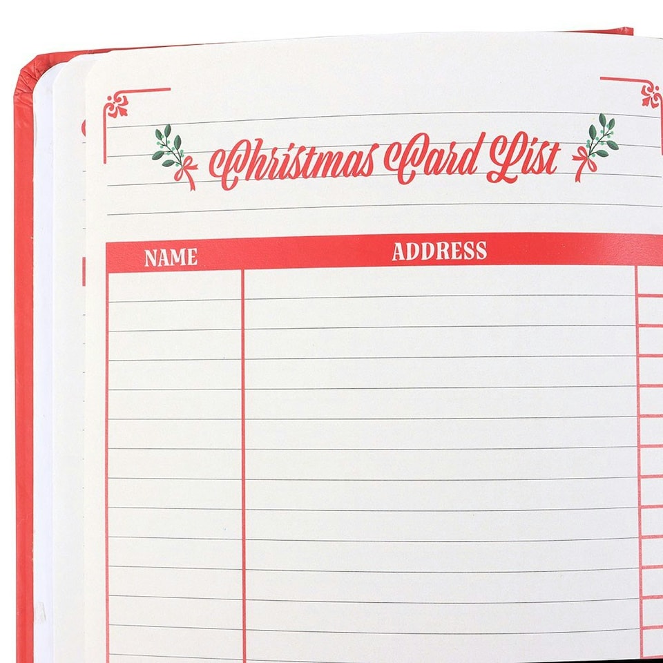 image 1 of Christmas A5 Notebook Planner