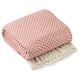 image 1 of Chevron Collection Recycled Cotton Throw in Orange (70" x 100")