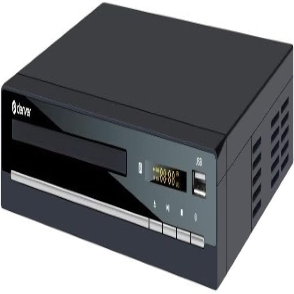 image 1 of Denver DVH-7787 - Compact DVD Player, Multi Region/All Region, Full HD 1080p Upscaling, HDMI, Scart & Composite Video Connections, USB Port & Remote