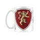 image 2 of Game Of Thrones Lannister Ceramic 325ml Mug - White/Red/Gold - One Size