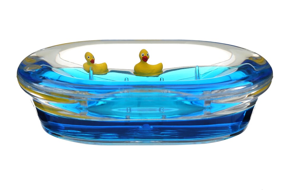Floating Ducks Acrylic Soap Dish