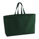 image 1 of Westford Mill Canvas Oversized Tote Bag | Green | Bottle Green | 1