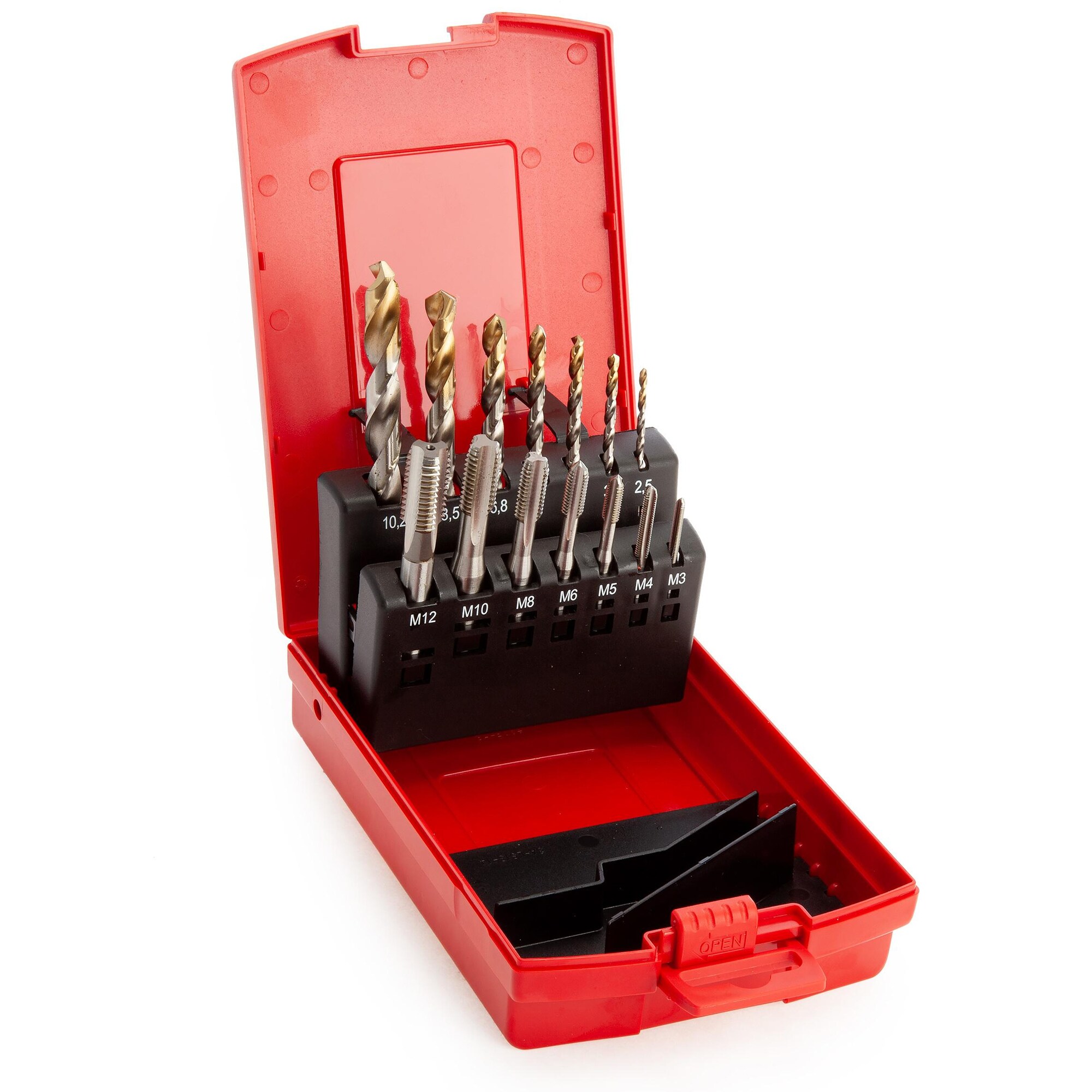 Dormer HSS Drill Bit Set (Pack of 14) Silver Silver/Gold One Size 1