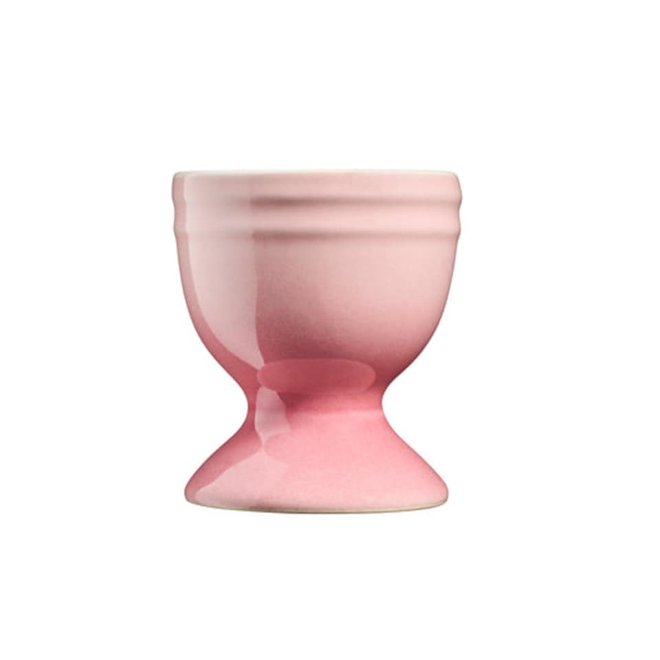 image 1 of Cooks Professional 4 Piece Egg Cup Set - Dishwasher Safe Stoneware | Pink | Pink | 4