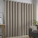 image 3 of Fusion Strata Eyelet Curtains Natural