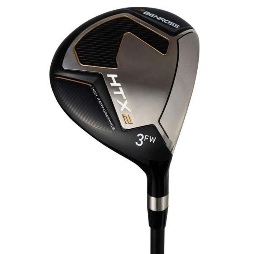image 1 of Benross HTX2 Gold Graphite 11 Piece Golf Stand Bag Package Set