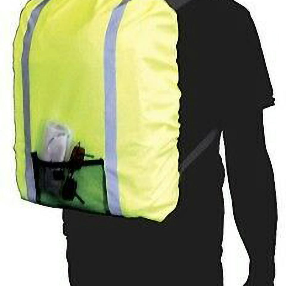 image 1 of Yoko Rucksack / Backpack Visibility Enhancing Cover - Hi-Vis Yellow - One Size