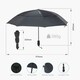 image 2 of Lifeventure Medium Trek Umbrella | Black