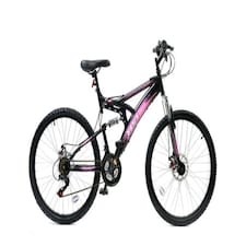 Basis 1 Full Suspension Mountain Bike 26in Wheel 18 Speed