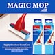 image 4 of Vileda Magic Mop Refill 3 Action Sponge Head Absorbent Foam Non Scratch Cleaning Mop Head Replacement Easy Pack of 2