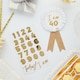 image 2 of Customisable Age Gold Birthday Rosette Badge
