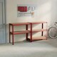 image 8 of Home Vida 5 Tier Garage Shelf Heavy Duty Boltless Shelving Storage Unit, Red