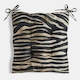 image 4 of OHS 2 x Animal Print Garden Seat Pads Outdoor Chair Cushions