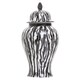 image 1 of Interiors by Premier Large Ceramic Jar Black