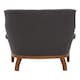 image 2 of Interiors by Premier Cabra Graphite Chair Grey