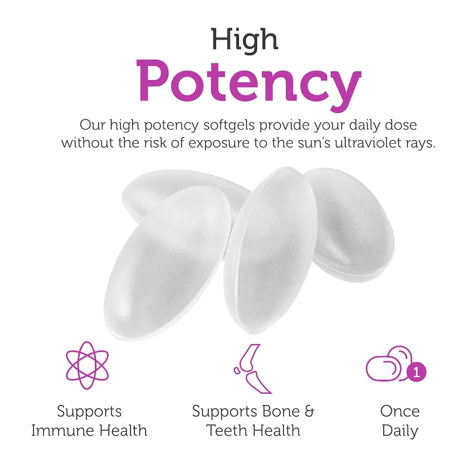 image 1 of Vitamin D3, 1000 IU, D3 Bone Density & Calcium Absorption, 60 Capsules