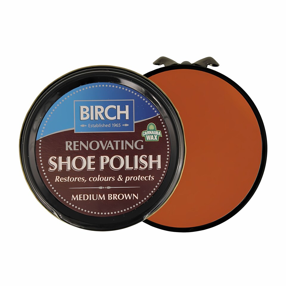 image 1 of BIRCH Renovating Shoe Polish - Restores Colour and Nourishes Leather 50ml