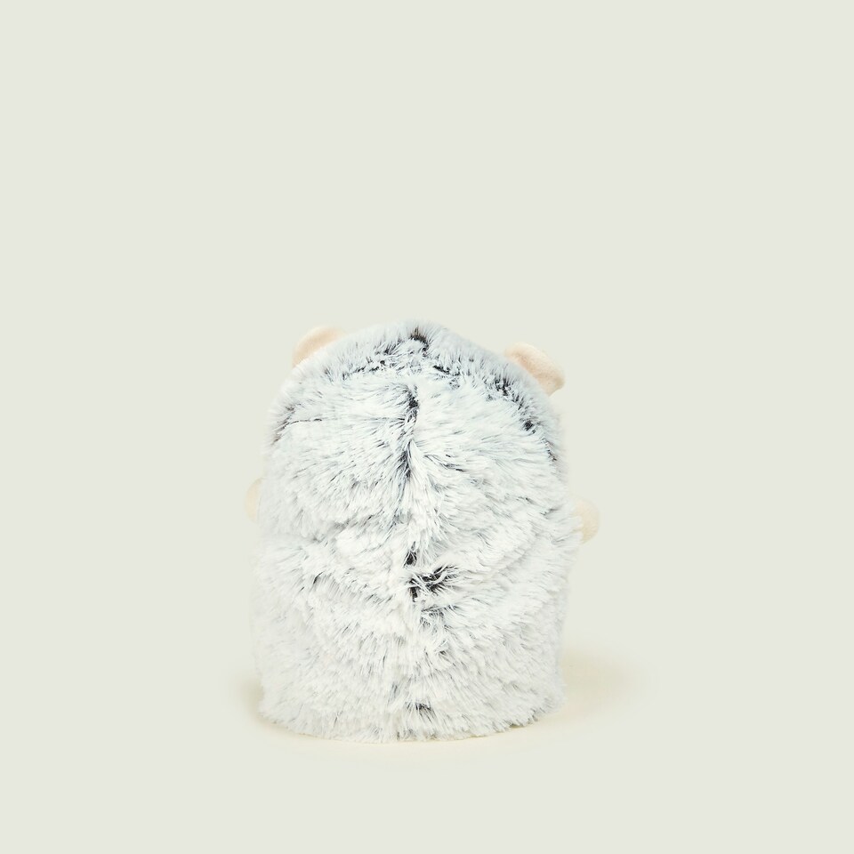 image 1 of Warmies Plush Beige Hedgehog Microwavable Wheat Bag LARGE
