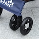 image 8 of PawHut Pet Stroller Dog Pram Pushchair Cat Travel Carriage Universal Wheels Blue