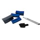 image 2 of Pack of 75 Blue Magnetic Strip Name Tag Labels