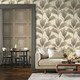 image 2 of Belgravia Kailani Leaf Wallpaper - Cream/Beige - One Size Cream
