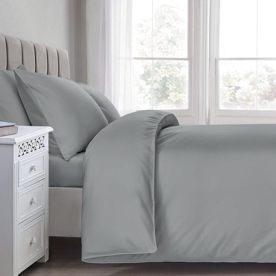 image 1 of Sweet Dream 100% Percale Cotton 220 Thread Count Duvet Cover