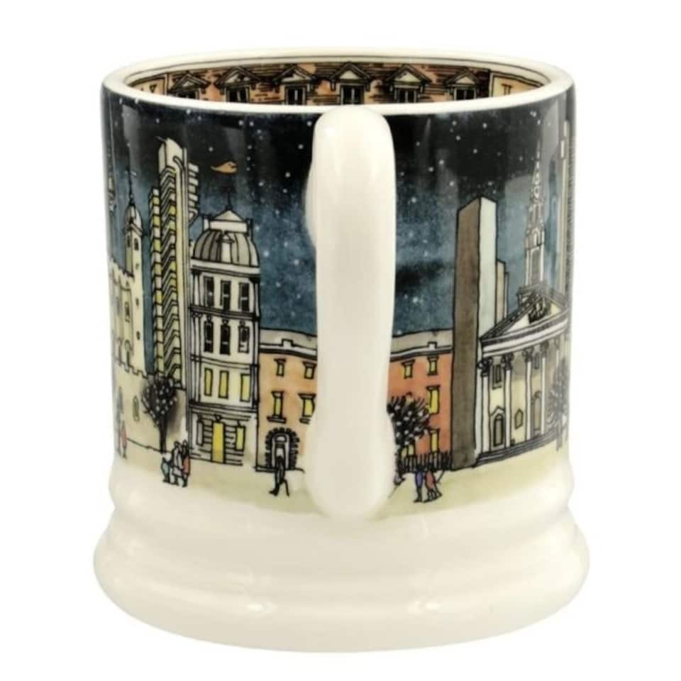image 1 of Mug: 1 x 300ml Emma Bridgewater Cities Of Dreams London At Night 1/2 Pint Mug, Ceramic White