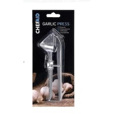 Chef Aid ChefAid Garlic Press With Cherry/Olive Stoner - One Colour - One Size