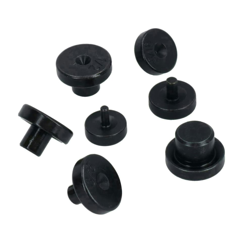 image 1 of Brake Pipe Flaring Tool Kit Brake Repair Single + Double Flare 3/16in - 5/8in 9pc