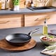image 2 of Morphy Richards 24cm Forged Aluminium Ceramic Frying Pan - Black