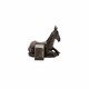 image 3 of Horse Laying Plant Pot Feet - Set of 3 Grey
