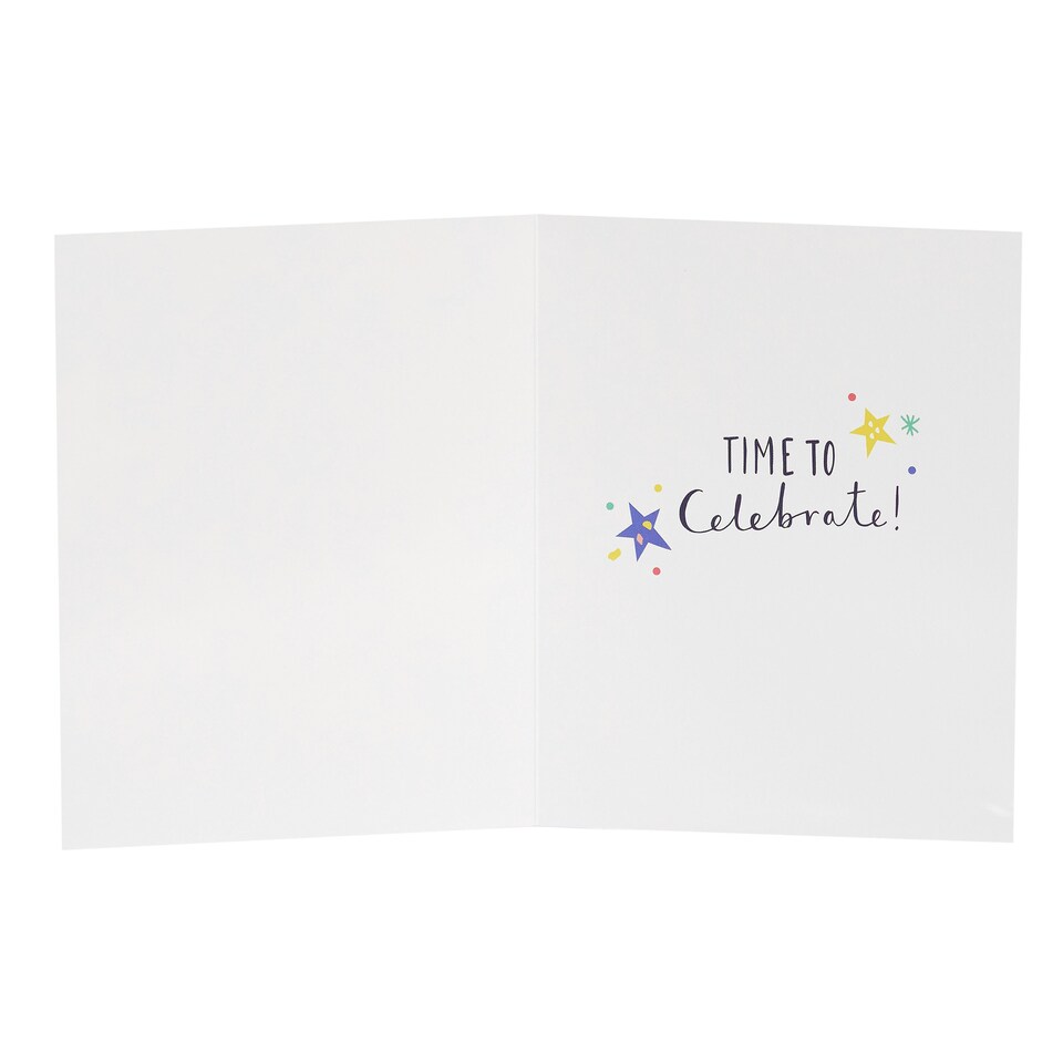 image 1 of Birthday Card - Bold & Bright Stars