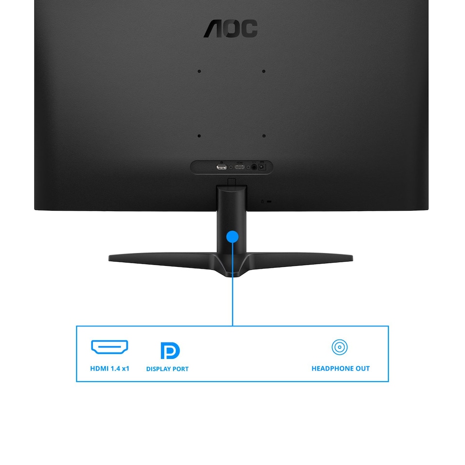 image 1 of AOC 27B36X 27" IPS Full HD 144Hz Gaming Monitor 0.5ms Adaptive Sync - Black