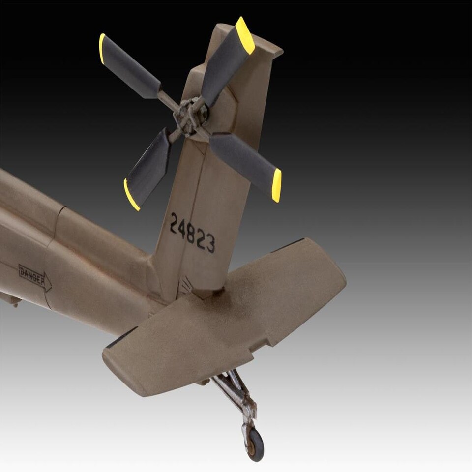 image 1 of Revell US Boeing AH-64A Apache Model Set (1:144 Scale)