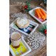 image 9 of KitchenCraft Plate Set Multicolour Ceramic 3 Piece