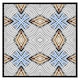 image 2 of Abstract geometric shapes & hand drawn brush stokes (Picture Frame) Brown | M