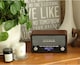 image 6 of Vintage Style Stereo DAB/DAB+ & FM Radio – Grey Wood Cabinet, Bluetooth, Clock Radio Alarm, AUX IN for Smart Phone/Tablet / MP3 Player – Mains or Battery