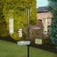image 4 of Deluxe Garden Wild Bird Feeding Station 4 Hangers, Feeder Tray, Plastic Bird Bath