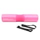 image 1 of Phoenix Fitness Barbell Pad Pink | Pink | One Size