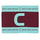 image 1 of West Ham United FC Unisex Captains Arm Band - Red/Blue - One Size