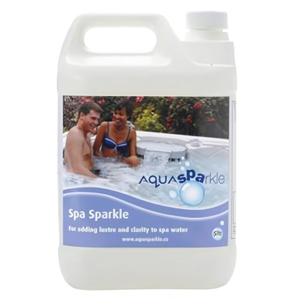 AquaSPArkle - Service Pack - Spa Sparkle 1 X 5lt water clarity clarifier hot tub