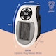 image 2 of Russell Hobbs Electric Ceramic Heater Plug In 500W White RHPH2001