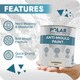 image 4 of Polar Anti Mould Paint Interior Walls & Ceilings Matt | Cream | Magnolia | 1 litre