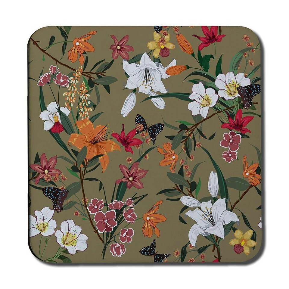 image 1 of Selection Of Flowers (Coaster)