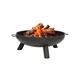 image 1 of Hammer & Tongs Round Iron Fire Pit - 59.5cm - Black