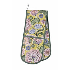 Ulster Weavers Emmeline Double Oven Glove Green