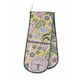 image 1 of Ulster Weavers Emmeline Double Oven Glove Green