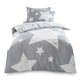 image 4 of VELVETIO Superstar Duvet Cover Set Soft Polycotton Reversible Kids Beddings Pink | Blush Pink | Double