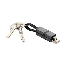 XD Xclusive Terra 4 in 1 Recycled Aluminium Charging Cable - Grey - One Size