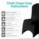 image 3 of Chair Cover Spandex Polyester Stretch Fabric Dining Slipcovers - 10pcs